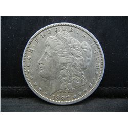 1897-O MORGAN SILVER (90%) DOLLAR