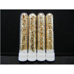 (4) Vials of Leaf Flakes