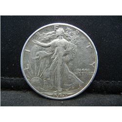 1941 SILVER (90%) Walking LIBERTY HALF,