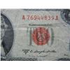 Image 2 : 1953 C RED SERIES $2 NOTE