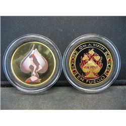 2-POKER GUARDS, (BABE & ON A RUSH-EN FUEGO), PROOF