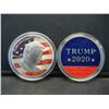 Image 1 : 2-TRUMP MEDALS, (2020 & DONALD J. TRUMP/PRESIDENT OF THE UNITED STATES), PROOF,