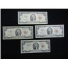 Image 1 : (4) 1963 Two Dollar Red Seal United States Notes
