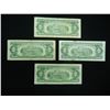 Image 5 : (4) 1963 Two Dollar Red Seal United States Notes