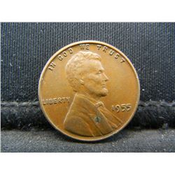1955 Lincoln Wheat Cent