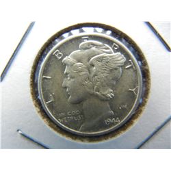 1944 Mercury Dime
