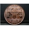 Image 1 : Copper Round .999 Two Dollar Bill
