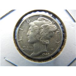 1942 D Mercury Dimes