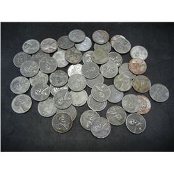 Lot of 1943 S Lincoln Steel Cents