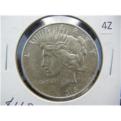 1935 S Peace Dollar