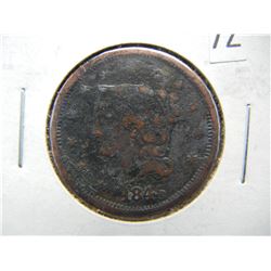 1845 Large Cent