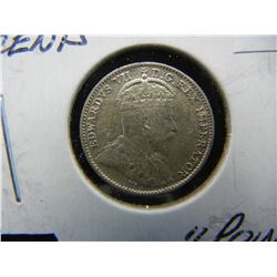 1910 Canadian Nickel