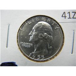 1955 D Washington Quarter