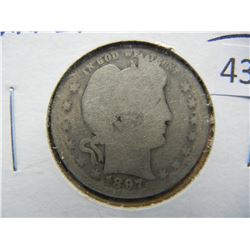 1897 O Barber Quarter
