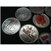 Image 2 : 16 Different Collectible Colorized Quarter from Canada