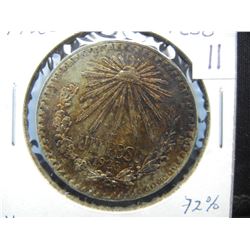 1923 Peso From Mexico 72% Silver