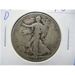1936 D Walking Liberty Half Dollar