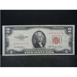 1953 Two Dollar  Red Seal