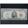 Image 1 : 1963 Five Dollar  Red Seal Star Note