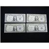 Image 1 : (4) 1935 One Dollar  Silver Certificates