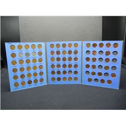 Lincoln Cent Coin Album 1941 to 1958 Complete with extras (78) Coins