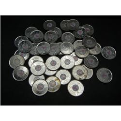(40) 2006 Quarter from Canada "Pink Ribbon for Breast Cancer Awareness"