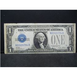1928 A One Dollar  Funny Back Silver Certificate