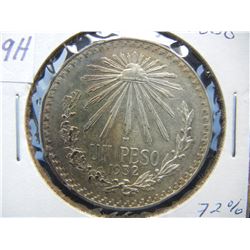1932 Peso From Mexico 72% Silver