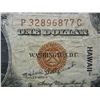 Image 2 : 1935 A One Dollar  Hawaii Emergency Note