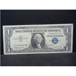 1957 B One Dollar  Silver Certificate Star Note