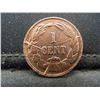 Image 2 : 1861 Confederate Cent - Bash low Restrike