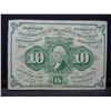Image 1 : 1862 US 10 Cent Fractional Currency