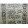 Image 2 : 1800's Canal Bank Un-Cut Sheet of $10 Notes