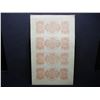 Image 5 : 1800's Canal Bank Un-Cut Sheet of $20 Notes