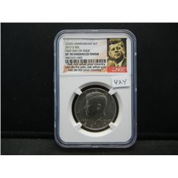2017 225th Anniversary Kennedy Half Dollar - NGC SP70 - PERFECT