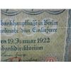 Image 6 : 1922 German 10,000 Reichbanknote - A thru F - Lot of 6
