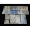 Image 1 : 10 vintage Unused Plate Block Stamps