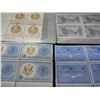Image 2 : 10 vintage Unused Plate Block Stamps