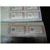 Image 3 : 10 vintage Unused Plate Block Stamps