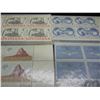 Image 2 : 10 vintage Unused Plate Block Stamps
