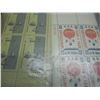 Image 3 : 10 vintage Unused Plate Block Stamps