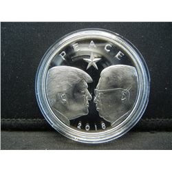 2018 Trump/Jung Un Peace Medal