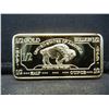 Image 1 : Clad 1/2 Troy Ounce 100 Mills Fine Gold Buffalo Collector Bar Clad