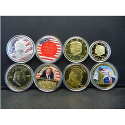 8 Different Trump Medals