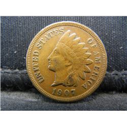 1907 Indian Cent