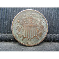 1867 Two Cent Piece