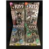 Image 1 : McFARLANE TOYS "KISS" FIGURES LOT (PAUL, GENE, PETER, ACE)