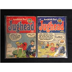 VINTAGE ARCHIE'S PAL JUGHEAD COMIC BOOK LOT #8, #15 (ARCHIE MAGAZINE)