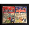 Image 1 : VINTAGE ARCHIE'S PAL JUGHEAD COMIC BOOK LOT #8, #15 (ARCHIE MAGAZINE)