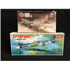 Image 1 : 1:72 SCALE UNASSEMBLED MODEL KIT LOT (FAIREY FIREFLY 5, SPITFIRE MARK XIV)